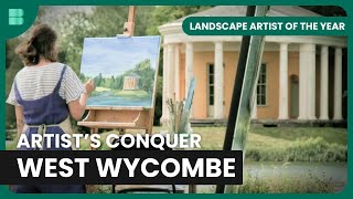 Artists Tackle West Wycombe Park View  Landscape Artist of the Year  S06 EP2  Art Documentary [upl. by Nyleak474]