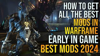 The best mods in WARFRAME that you must have in 2024 and how to get them early [upl. by Ilatfen]