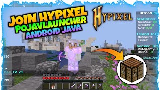 How To Add Server In Pojav Launcher  How To Join Hypixel Servers In Pojavlauncher  Android Java [upl. by Nnairet]