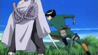 rock lee gaara vs kimimaro linkin park faint naruto [upl. by Jeramey517]