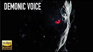 Scary Demonic Voice Phrases Horror Voices  Sound Effects [upl. by Coad]