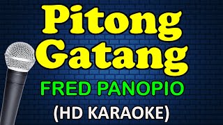 PITONG GATANG  Fred Panopio HD Karaoke [upl. by Anar]