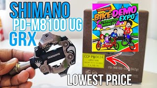 Shimano GRX SPD Cleats Pedals  PDM8100UG  Bike Demo 2024  Cycleart [upl. by Siro]