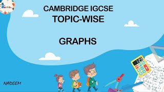 Graphs CIE IGCSE Maths 2020 Sample Paper Topic Wise  Science And Math [upl. by Fulton]