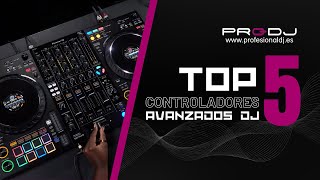 Top 5 Controladores DJ Avanzados 2024  Profesional DJ [upl. by Wernsman]