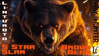 Way of the Hunter  5 Star Slam Lintukoto Brown Bear [upl. by Ahsyat236]