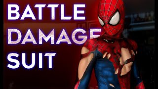 DIY Battle Damaged Spider Man Cosplay [upl. by Ssew]