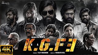 KGF Chapter 34K Quality Full Movie HD Facts Yash Srinidhi Shetty Raveena Tandon Prashanth Neel [upl. by Kelton]