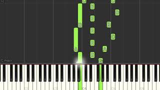 How To Play quotInterstellarquot Main Theme by Hans Zimmer Piano Tutorial Synthesia THE PIANO LAB [upl. by Florance]