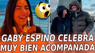 🎂😱Gaby Espino CELEBRA sus 47 años en MUY BUENA COMPAÑÍA ¿De quién se trata [upl. by Ardnasirk772]