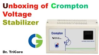 Crompton greaves ACG150VAC voltage stabilizer Unboxing and how to Installहिंदी [upl. by Kostman507]