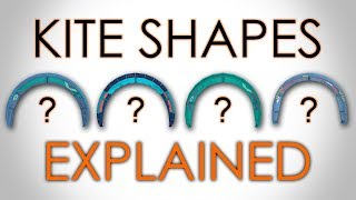 Kite Shapes Explained Bow Delta C kite Hybrid Flat Aspect Ratio Buying Choices etc [upl. by Naman]