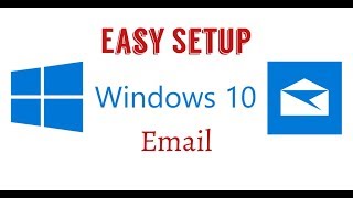 How to Setup Windows 10 Email 2021 ✔️ [upl. by Killen162]