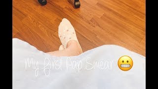 Getting My First Pap Smear  Vlog 101719 [upl. by Vevine]