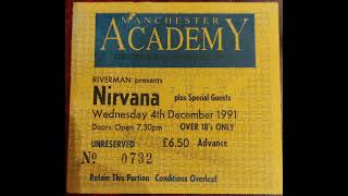 Nirvana  Live at Manchester Academy Manchester England 12041991 [upl. by Zellner]