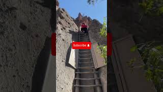 Bandelier nationalmonument bandeliernationalmonument newmexico nm roadtrip hike epic nature [upl. by Arrais]