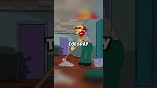 Taco Tuesday At School 😂 shorts simpsons [upl. by Hteazile]