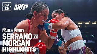 FIGHT HIGHLIGHTS  AMANDA SERRANO VS STEVIE MORGAN [upl. by Un]