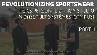 Revolutionizing Sportswear ASICS Personalization Studio in Dassault Systèmes campus Part 1 [upl. by Elbart]