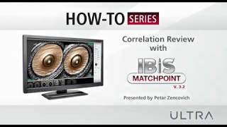 Correlation review with IBIS MATCHPOINT 32 [upl. by Haimaj]