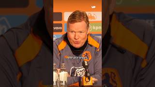 RONALD KOEMAN BESCHERMT ORANJESPITSEN 🤝🇳🇱Nederland Oranje [upl. by Jagir]