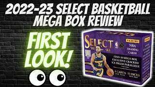 🚨FIRST LOOK🚨2223 SELECT BASKETBALL MEGA BOX REVIEW TONS OF ROOKIES IN THESE 🔥 [upl. by Chance]