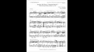 Rondo Alla Turca Piano Sheet Music 44 time signature sheet music link in description [upl. by Latsirhc594]