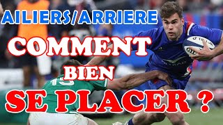 COMMENT COUVRIR LE TERRAIN AU RUGBY AILIERS ARRIERE ET BASCULE [upl. by Ellak513]