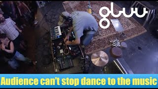 GLUU  electronic music live looping show  Live at Weinturm Open Air Festival 2024 [upl. by Flodnar35]