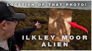 Ilkley Moor Alien  Location of THAT photo [upl. by Aselehc]