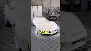 Incredible Corvette Cleaning Transform 😱 WD Detailing [upl. by Ellenwahs]