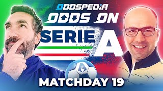 Odds On Serie A Predictions 202324 Matchday 19  Best Football Betting Tips amp Picks [upl. by Karub]