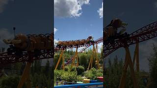 Slinky Dog Dash  Launch Coaster  Disney’s Hollywood Studios  Roller Coaster  First Launch [upl. by Levey]