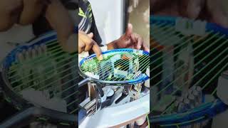 Yonex string Aerobitelining racke 3d caliber 60029lbs yonexstrins yonexaerobite lining3d [upl. by Radec]