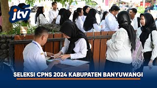 PESERTA SELEKSI CPNS 2024 IKUTI UJIAN SKD DI BANYUWANGI [upl. by Salvatore]