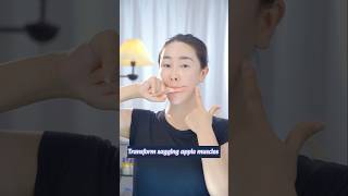 Antiaging face yoga and glowing skin for reduce sagging apple muscles jaw line tightening face yt [upl. by Etna481]