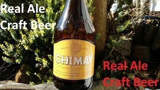 Chimay Tripel White  Belgian Beer Review [upl. by Nesila644]