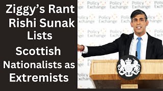 RISHI SUNAK CLASSES THE SCOTTISH NATIONALISTS AS EXTREMISTS [upl. by Sifan]