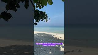 Majestic View of White Beach Malamawi Island Basilan whitebeach basilan shorts viralvideo [upl. by Anaib725]