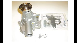 WATER PUMP for Ford New Holland Tractors Boomer Skid Steer Replaces SBA145016780  Overview [upl. by Niboc206]