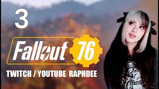 BACKPACK  1 SUB ☢️ New to Fallout 76 amp On a quest to find plans Day 3 [upl. by Bergeron461]