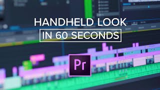 EASY Handheld effect in PREMIERE PRO [upl. by Ainezey842]