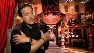 Matthew Macfadyen Talks About quotAnna Kareninaquot [upl. by Inahs]