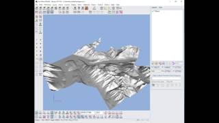 Convert Terrain From GeoGratis Canada using AccuTrans 3D 05 08 2017 [upl. by Maia]