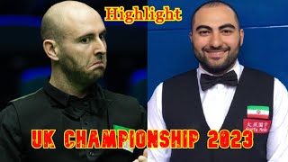 Hossein Vafaei vs Matthew Selt Highlight UK Championship 2023 Snooker [upl. by Bringhurst12]