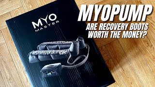 MYO MASTER MYOPUMP  ARE RECOVERY BOOTS WORTH THE MONEY [upl. by Katrine]