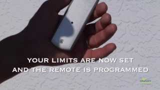 Setting Limits On Somfy amp Simu Motors HD [upl. by Janyte]