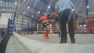 Luke Lessei Vs Peru Round 2 2018 IFMA Pan American Championships [upl. by Ogirdor]