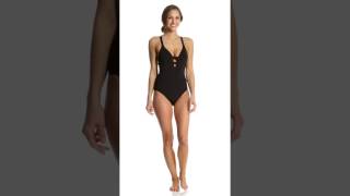 Seafolly Active Long Torso One Piece Swimsuit  SwimOutletcom [upl. by Stern]