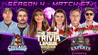 Fran PFT Brandon amp Experts vs Chicago  Match 67 Season 4  The Dozen Trivia League [upl. by Athal525]